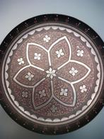 Handbewerkte ijzeren schaal / wandbord - 29,5 cm, Antiek en Kunst, Ophalen of Verzenden