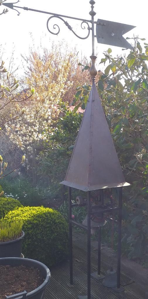 windwijzer op toren en klok, Tuin en Terras, Windwijzers en Windmolens, Ophalen