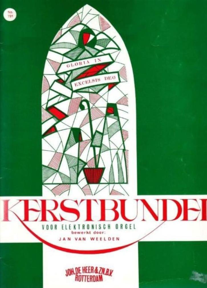 elektronisch orgel: Weelden, Jan van - Kerstbundel 1, Muziek en Instrumenten, Bladmuziek, Gebruikt, Les of Cursus, Ophalen of Verzenden