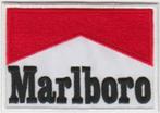 Marlboro stoffen opstrijk patch embleem #1, Verzenden, Nieuw