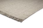Vloerkleed / Karpet Brinker Burano White Grey 170x230cm, Handgeweven, Nieuw, Ophalen of Verzenden, 200 cm of meer