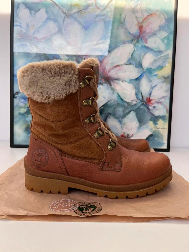 Panama Jack Tuscani maat 36 camel, snowboots Panama Jack 36, Kleding | Dames, Schoenen, Zo goed als nieuw, Snowboots, Bruin, Ophalen of Verzenden