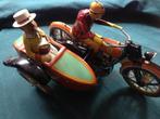 Blikken Motor met zijspan. Paya Moto Tuf Tuf 30 cm, Ophalen of Verzenden