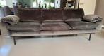 HK Living retro bank, 3 zits, Huis en Inrichting, Banken | Bankstellen, Ophalen, 75 tot 100 cm, Zo goed als nieuw, Stof