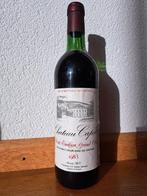 Chateau Capet 1983, Ophalen of Verzenden, Frankrijk, Rode wijn