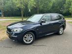 BMW X5 Xdrive35i High executive M pakket, Auto's, Automaat, Blauw, Leder, Bruin