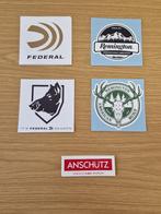 Stickers Remingtion, Federal en Anschütz, Sport en Fitness, Schietsport-accessoires, Nieuw, Ophalen