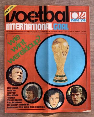 Voetbal International VI Div. tijdschriften uit 1974 / €3,- beschikbaar voor biedingen