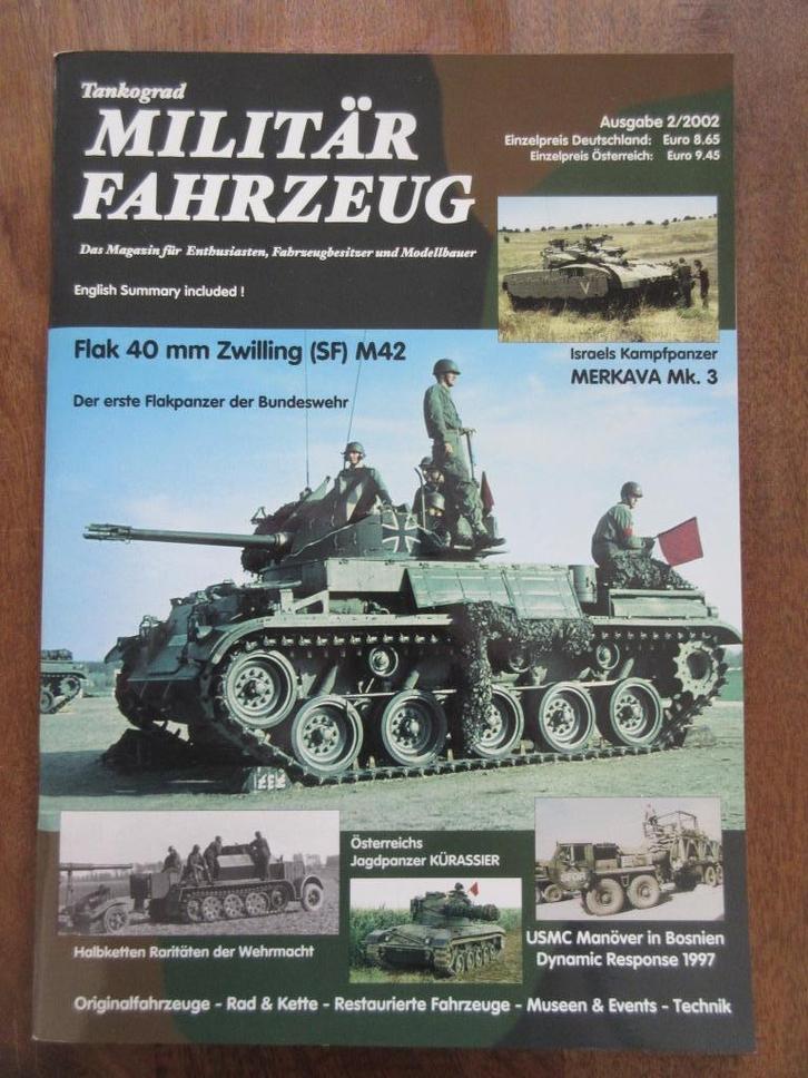 Militar Fahrzeug Flak 40 mm Zwilling  Halbketten Wehrmacht, Boeken, Oorlog en Militair, Gelezen, Ophalen of Verzenden