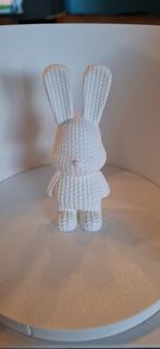 3D-04 Violent Rabbit - 11 cm. 3D Geprint - Wit, Ophalen of Verzenden, Nieuw