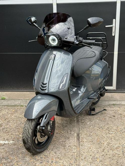 Vespa Sprint 2017 Brom Nano Grey Custom LVL10 Custom Zadel, Fietsen en Brommers, Scooters | Vespa, Zo goed als nieuw, Overige modellen