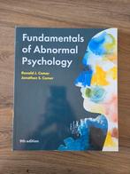 Fundamentals of abnormal psychology, Ophalen of Verzenden, Zo goed als nieuw, WO