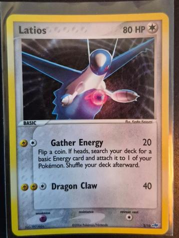 Latios (TK1 2O) EX Trainer Kit - Singles beschikbaar voor biedingen