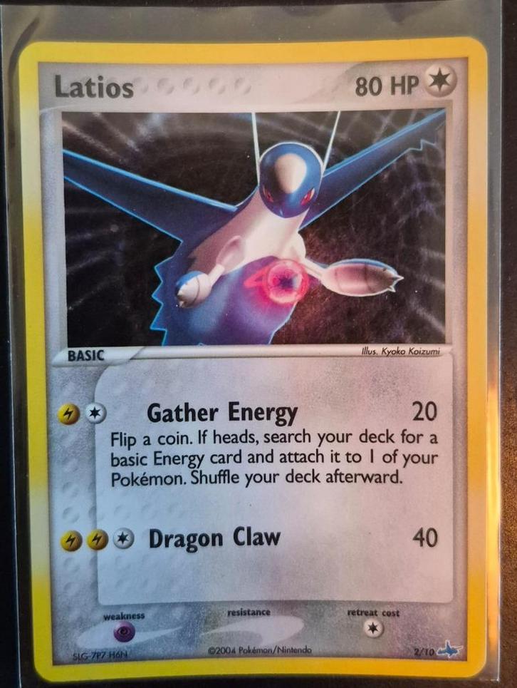 Latios (TK1 2O) EX Trainer Kit - Singles, Hobby en Vrije tijd, Verzamelkaartspellen | Pokémon, Gebruikt, Losse kaart, Foil, Verzenden