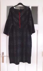 Apanache tweedlook jurk met 3/4 mouw maat 44, Zwart, Maat 42/44 (L), Ophalen of Verzenden, Zo goed als nieuw