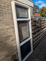 Kunststof Kozijn met Thermopane Glas - 220x90cm, Doe-het-zelf en Verbouw, Deuren en Horren, Ophalen, Gebruikt, 80 tot 100 cm, 215 cm of meer