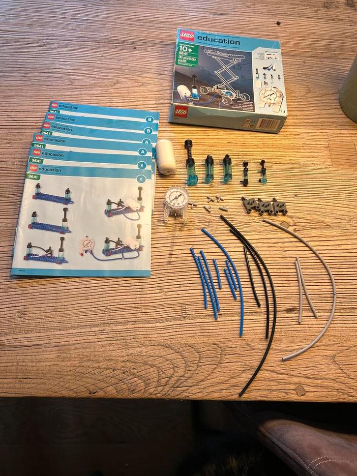Lego Education 9641 Pneumatica Set, Kinderen en Baby's, Speelgoed | Duplo en Lego, Gebruikt, Lego, Complete set, Ophalen of Verzenden