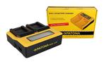 Dual LCD USB Charger Panasonic BPDC9E BP-DC9E DC9 DC-9 BMB9, Verzenden, Nieuw