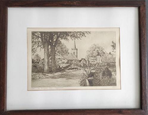 Peter de Rijcke (2 Etsen), Huis en Inrichting, Woonaccessoires | Schilderijen, Tekeningen en Foto's, Gebruikt, Schilderij, Minder dan 50 cm