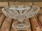 Schaal op voet van persglas Val St Lambert, Ophalen of Verzenden