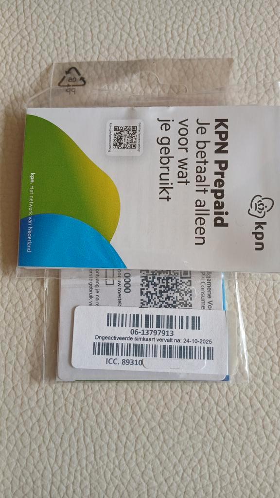 MOOI NUMMER 0613797913, Telecommunicatie, Prepaidkaarten en Simkaarten, Nieuw, Prepaidkaart, KPN, Ophalen of Verzenden