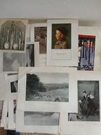 Oude knipsels kunsttijdschriften, Ophalen of Verzenden