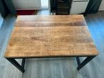 Industriële mangohouten eettafel 12080 – Giga Meubel, Huis en Inrichting, Tafels | Eettafels, Ophalen, Gebruikt, 100 tot 150 cm