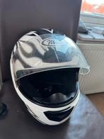 Helm nau n15 flame, Fietsen en Brommers, Brommerhelmen, Ophalen of Verzenden, Zo goed als nieuw