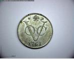 VOC. HOLLAND. HALVE DUIT 1761 AFSLAG IN ZILVER, Vóór koninkrijk, Zilver, Losse munt, Overige waardes