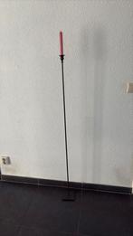 Zwarte ijzeren vloerkandelaar, Huis en Inrichting, Woonaccessoires | Kandelaars en Kaarsen, Ophalen, Metaal, 25 tot 50 cm