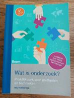 Nel Verhoeven - Wat is onderzoek?, Ophalen of Verzenden, Zo goed als nieuw, Nel Verhoeven