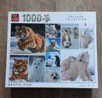 King puzzel,  Arctic Life 1000 stukjes, Ophalen of Verzenden, 500 t/m 1500 stukjes, Gebruikt