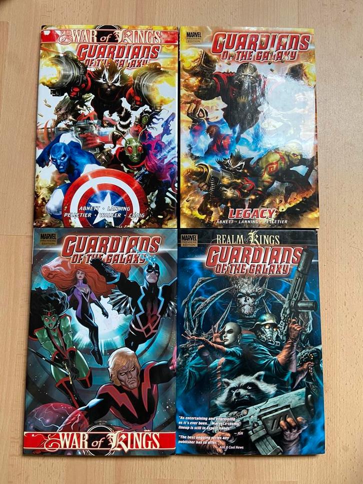 Guardians of the Galaxy Premiere Hardcover Edition 1-4 OOP!!, Boeken, Strips | Comics, Zo goed als nieuw, Eén comic, Amerika, Ophalen of Verzenden