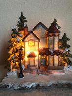 Kersthuis met verlichting, Diversen, Kerst, Ophalen of Verzenden, Zo goed als nieuw