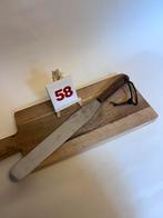 Vintage Glaceermes - Schrapijzer, Ophalen of Verzenden, Gebruikt, Rvs of Chroom, Los bestek