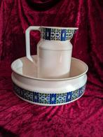 Vintage Lampetstel Kan & Schaal, Antiek en Kunst, Antiek | Keramiek en Aardewerk, Ophalen of Verzenden