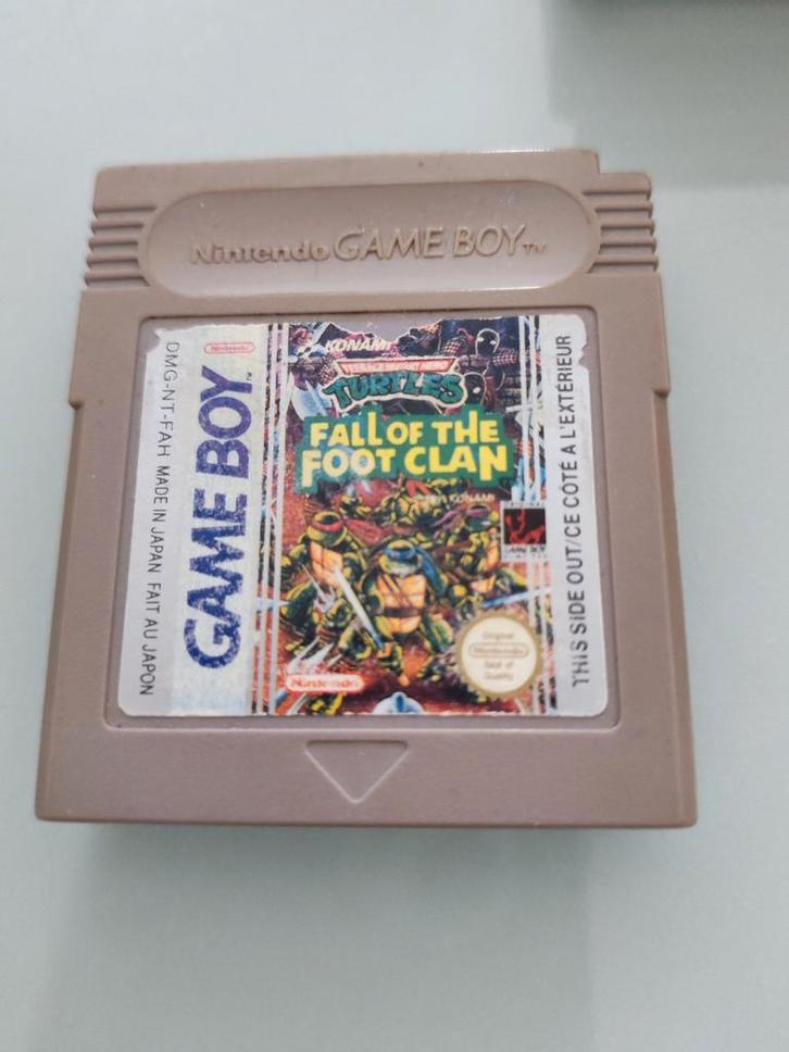 Teenage Mutant Ninja Turtles: Fall of the Foot Clan, Spelcomputers en Games, Games | Nintendo Game Boy, Ophalen of Verzenden