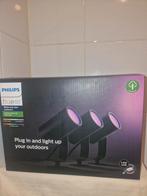 Philips hue tuinspots, Minder dan 50 watt, Ophalen of Verzenden, Netvoeding, Nieuw