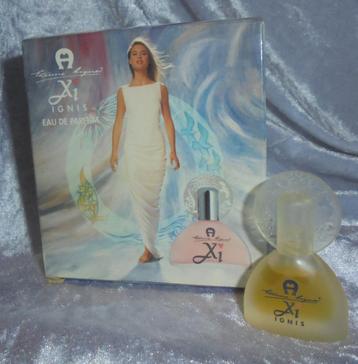 Mooie parfum mini - Etienne aigner xi ignis + doosje beschikbaar voor biedingen