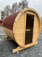 Barrel sauna ca 200cm NarviNME compackt 9 kW elektrisch, Nieuw, Complete sauna, Ophalen, Fins of Traditioneel