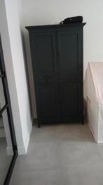 Kast strak zwart, Gebruikt, Minder dan 100 cm, 25 tot 50 cm, 50 tot 100 cm