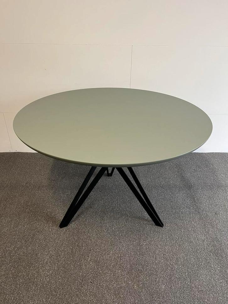 Ronde eettafel Fenix Verde Kitami 120cm, Huis en Inrichting, Tafels | Eettafels, Nieuw, 100 tot 150 cm, 100 tot 150 cm, Vier personen
