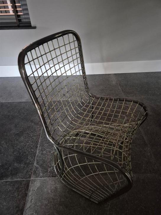 ptmd eetkamerstoelen 2 st, Huis en Inrichting, Fauteuils, Zo goed als nieuw, 50 tot 75 cm, Ophalen