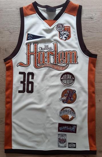 Nieuw-Basketbalshirt- Harlem Globetrotters-mtM-100%polyester beschikbaar voor biedingen