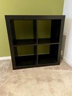 4 x Ikea Kallax open kasten zwart bruin, Ophalen, Gebruikt, 50 tot 100 cm, Minder dan 100 cm