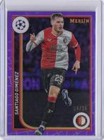 Topps Merlin UCC 2024 Santiago Gimenez Feyenoord Purple /15, Ophalen of Verzenden, Zo goed als nieuw, Plaatje
