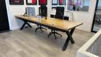 Stevige Industriële Vergadertafel – 320 cm breed, Ophalen, Elektrisch, Zo goed als nieuw, Bureau