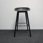 HAY About a Stool AAS32 Design Barkrukken | Zwart | 75 cm, Huis en Inrichting, Barkrukken, Kunststof, Gebruikt, -, -