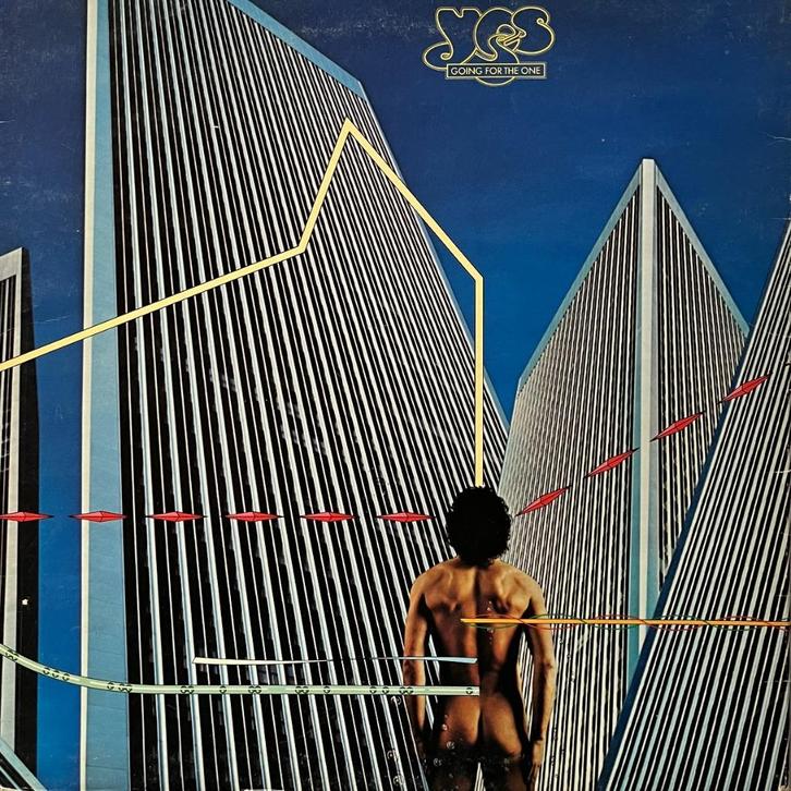 LP Yes - Going for the one (1977), Cd's en Dvd's, Vinyl | Rock, Gebruikt, Progressive, 12 inch, Ophalen of Verzenden