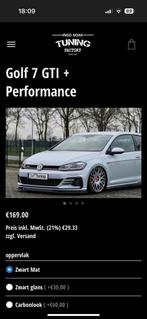 Voorspoiler Golf 7 gti, gte, Ophalen of Verzenden